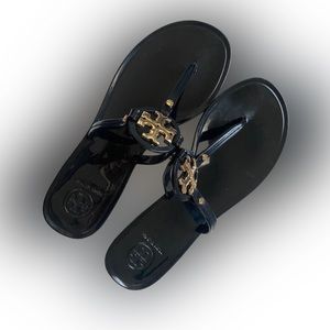 Black Tory Burch Mini Miller sandals